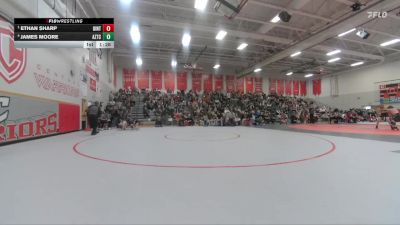 126 lbs Semifinal - Ethan Sharp, Uintah vs James Moore, Aztec