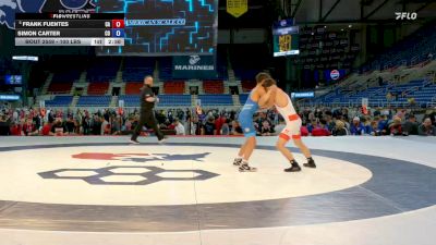 100 lbs Cons. Semis - Frank Fuentes, CA vs Simon Carter, CO