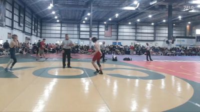 106 lbs Champ. Round 1 - Judah Gilmore, FCA vs Xavier Perez, Granby St Wrestling Club