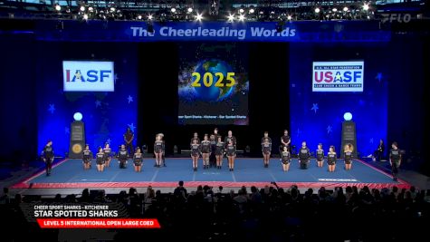Cheer Sport Sharks - Kitchener - Star Spotted Sharks [2025 L5 International Open Large Coed Semis] 2025 The Cheerleading Worlds