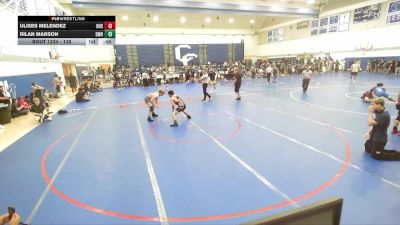 138 lbs Cons. Round 1 - Ulises Melendez, Orange High School vs Rilan Marson, San Marcos HS