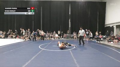 110 lbs Round 3 (6 Team) - Xander Parra, Wrecking Crew Demolition Team vs Ryan Hurley, CTWHALE