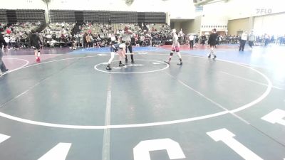 108-H lbs Quarterfinal - Kristian Beres, Mt. Olive vs Travis Bauer, Shore Thing WC