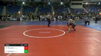 Prelims - Regan Rosseter, Nebraska Wrestling Academy vs Alexsys Jacquez, West Side Raiders