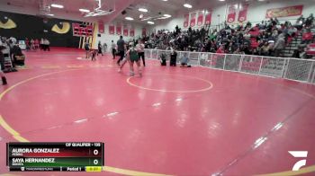 135 lbs Cons. Round 2 - Aurora Gonzalez, Perris vs Saya Hernandez, Bonita