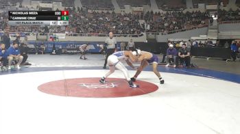 146 -D1 1st Place Match - Nicholas Meza, Cesar Chavez High School vs Carmine Cruz, Sunnyside High School