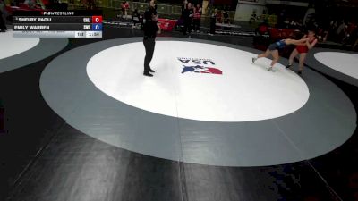 140 lbs Quarters - Shelby Paoli, California vs Emily Warren, Seaside Wrestling Club