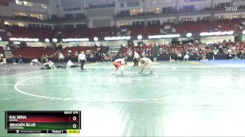 145 lbs Cons. Round 4 - Kai Sena, Nampa vs Graden Blue, Centennial