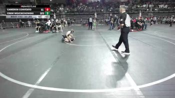 50 lbs Round Of 16 - Cameron Convento, All I See Is Gold Academy vs Crew Wojciechowski, Bayonne Bees