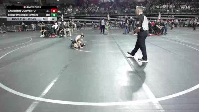 50 lbs Round Of 16 - Cameron Convento, All I See Is Gold Academy vs Crew Wojciechowski, Bayonne Bees