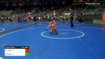 82 lbs Consolation - Anthony Lopez, NM Gold vs Braedyn Rakes, Nebraska Boyz