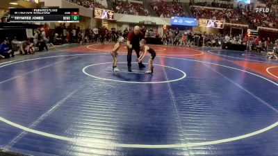 40 lbs Champ. Round 2 - Trynitee Jones, Cowley Cowboys vs Wynston Walstad, Team Champs