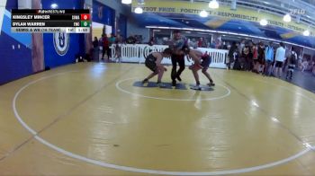 144 lbs Semis & Wb (16 Team) - Kingsley Mincer, SOWA /HWC vs Dylan Warren, Eagles WC