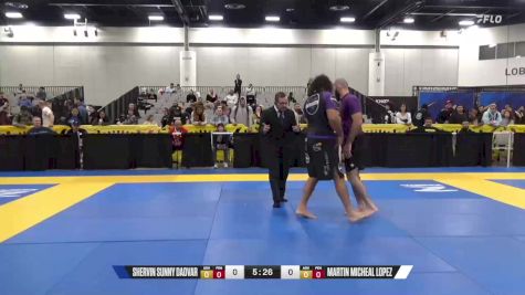 Martin Micheal Lopez vs Shervin Sunny Dadvar 2024 World IBJJF Jiu-Jitsu No-Gi Championship