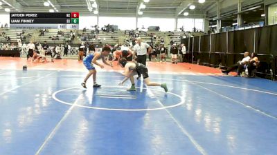 120 lbs Consi Of 32 #2 - Jayden Perez, NC vs Liam Finney, SC
