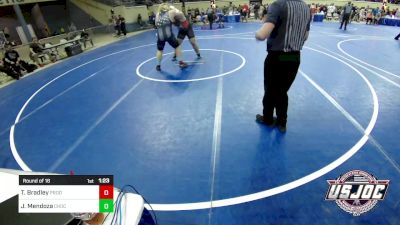 Round Of 16 - Tyrus Bradley, Prodigy Wrestling vs Jack Mendoza, Choctaw Ironman Youth Wrestling