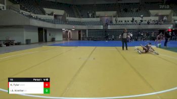 115 lbs 5th Place Match - Aaron Knetter, Crass Trained vs Kasen Tyler, Northeast Iowa Wrestling Club