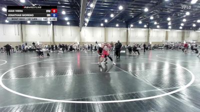 157 lbs Consolation - Juan Viera, Spartan RTC @LHP vs Jonathan Moreno, Gladiator Wrestling Academy