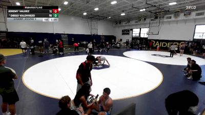150 lbs Champ. Round 2 - Jeremy Valdez, Team Credo vs Diego Valdiviezo, Poway Wrestling