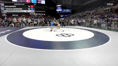 120 lbs Champ. Rd Of 64 - Nico Kapusta, PA vs Nicolas Enzminger, ND
