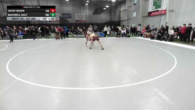 157 lbs Champ. Rd Of 64 - David Marin, Indiana vs Maxwell Daly, Cache Wrestling Club