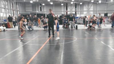 58 lbs Cons. Quarters - Lucas Mahavong, Eagle Point Youth Wrestling Club vs Hunter Moser, Cruiser Wrestling Club