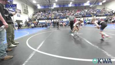 58 lbs Rr Rnd 5 - Brady Buzbee, Raw Wrestling Club vs Chance Peters, Claremore Wrestling Club