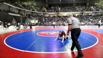 100 lbs Cons. Semi - Paris Watts, Lee County vs Sophia Gonzalez, North Atlanta HS