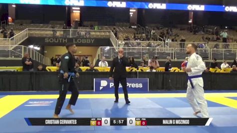 Cristian Cervantes vs Malin G Mozingo 2025 Pan Jiu Jitsu IBJJF Championship