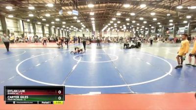 76 lbs Rd# 4- 2:00pm Friday Final Pool - Carter Giles, Team Michigan vs Dylan Luik, Ranger WC