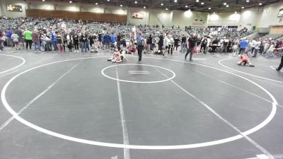 90 lbs Consi Of 8 #2 - Kameron Bowen, Nestucca Valley WC vs Braxten Hardy, NorCal Elite