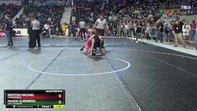 150 lbs Quarterfinal - Weston Michael, Thunderbird vs Mason Guerrero, Juic3 Acad3my