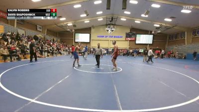 125 lbs Cons. Round 3 - Kalvin Robbins, Sierra College vs Davis Shaposhnick, Westcliff