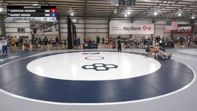 61 kg Champ. Rd Of 64 - Christian Guzman, Cardinal WC vs Garret Rinken, Panther Wrestling Club RTC