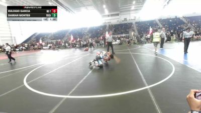 120 lbs Round Of 16 - Eulogio Garcia, No Team vs Damian Montes, Yucaipa Thunder WC