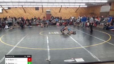 Round Of 32 - Emmitt Rist-Dunn, Tobyhanna vs Adrian Pezzica, Cazenovia