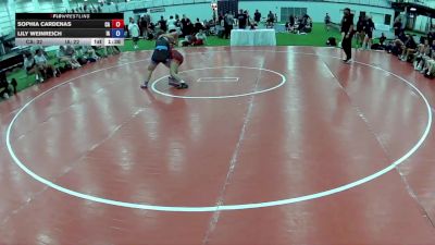 140 lbs Sophia Cardenas, California vs Lily Weinreich, Iowa