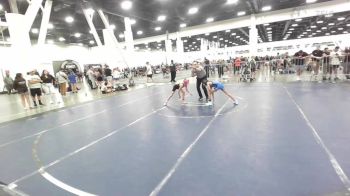 58 lbs Quarterfinal - Zaya Hancock, Chickens Wrestling Club vs Moira Bhave, Rancho Bernardo WC