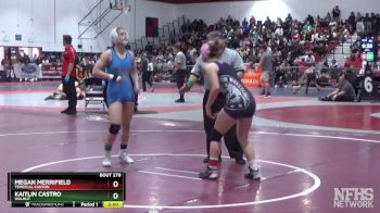 Quarterfinal - Kaitlin Castro, Walnut vs Megan Merrifield, Temescal Canyon