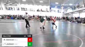 170 lbs Quarterfinal - Ryan Donovan, Milford vs Tucker Jackson, Pentucket