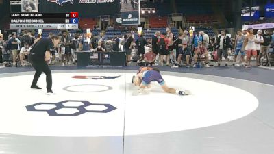 113 lbs Cons. Rd Of 16 - Jake Strickland, South Carolina vs Dalton McDaniel, Missouri