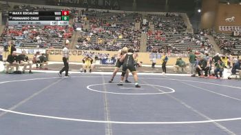 285 lbs Champ. Round 1 - Maxx Escaloni, Woodford County vs Fernando Cruz, Bryan Station