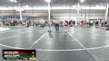 70 lbs Round 1 - Abbygail Bugher, Homedale Wrestling vs Adalynn Cornu, Idaho Gold Wrestlling