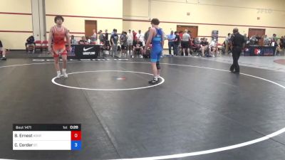 65 kg Cons 64 #2 - Brody Ernest, Askren Wrestling Academy vs Cooper Corder, St. Charles WC