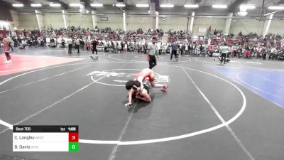 144 lbs Round Of 16 - Cash Langley, Westside WC vs Bryson Davis, Stout Wr Acd