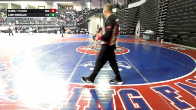 91 lbs Consi Of 8 #2 - Wade Thomas, Rockmart Takedown Club vs Amir Hossain, Level Up Wrestling Center