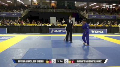 Diamantis Papadimitriu Gomez vs Mustafa Ahmad H. Zein Elabdein 2026 Pan Kids Jiu-Jitsu IBJJF Championship