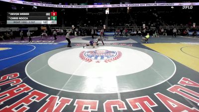 I-157 lbs 3rd Place Match - Devon Weber, Greece Schools vs Chris Nocca, Horace Greeley