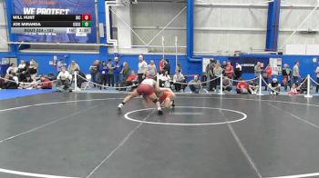 157 lbs Cons. Round 4 - Will Hunt, Rhode Island College vs Joe Miranda, Coast Guard