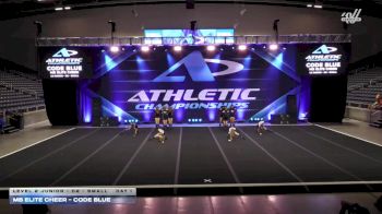 MB Elite Cheer - Code Blue [2026 L2 Junior - D2 - Small Day 1] 2026 Athletic Championships Garland Nationals
